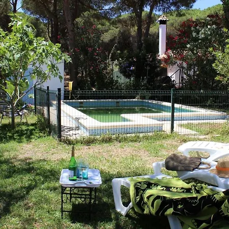 Andaluza En Zona Playa Barrosa Con Piscina Y Barbacoa Villa